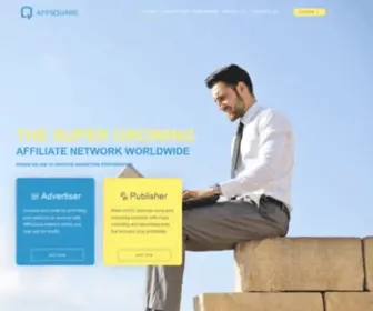 Affsquare.com(The Most Powerfull Marketing Platform In The Middle East) Screenshot