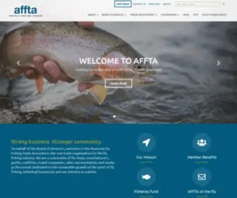 Affta.com(American Fly Fishing Trade Association) Screenshot