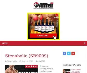 Affter.org(Anabolic Formulas For Testosterone Enhancing & Recovering) Screenshot