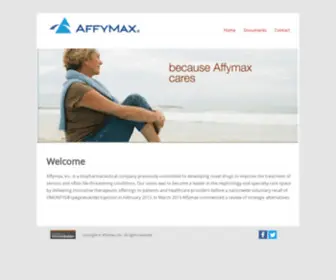 Affymax.com(Affymax) Screenshot