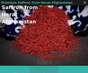 Afghan-Saffron.ca(Contact Us) Screenshot