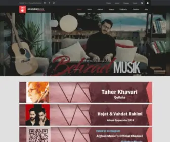 Afghan2Music.com(افغان موزیک) Screenshot