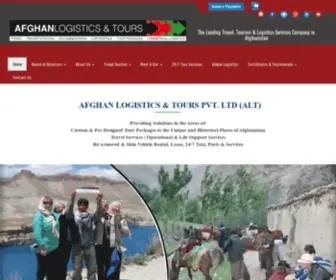 Afghanlogisticstours.com(Afghan logistics tours) Screenshot