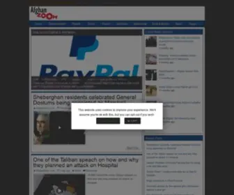 Afghanzoom.com(Afghanistan News Updates) Screenshot
