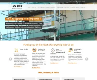 Afi-Group.co.uk(AFI group) Screenshot