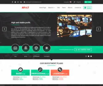 Afi-Investment-LTD.com(Your Profitable Operator) Screenshot