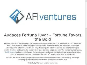 Afi-Ventures.com(AFI Ventures) Screenshot