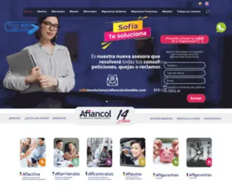 Afiancolcolombia.com(Fianzas y seguros compañía de fianzas colombiana) Screenshot