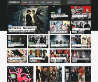 Aficionados.com.br(Filmes, Séries, HQs e Games) Screenshot