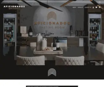 Aficionadosinc.com(Wine & Spirits) Screenshot