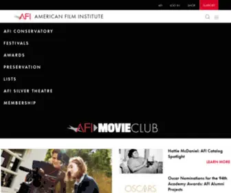 Afi.com(The american film institute) Screenshot
