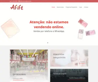 Afifecomercio.com.br(Afife Comércio) Screenshot