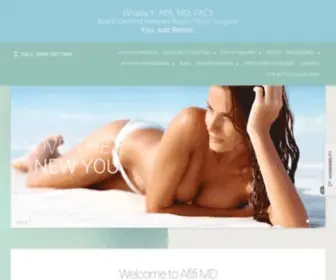 Afifimd.com(Newport Beach & Santa Ana Plastic Surgeon Dr) Screenshot