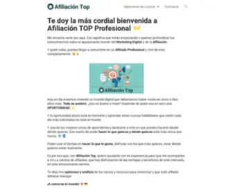 Afiliaciontop.com(Afiliación Top) Screenshot