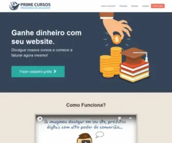 Afiliadosprime.com.br(Afiliados Prime) Screenshot