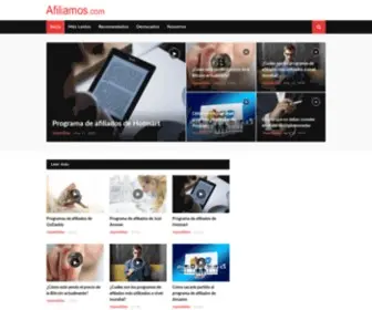 Afiliamos.com(Blog sobre programas de afiliados) Screenshot