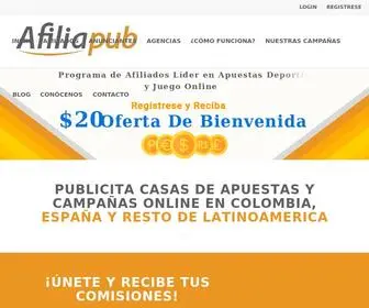 Afiliapub.co(El programa de afiliados l) Screenshot