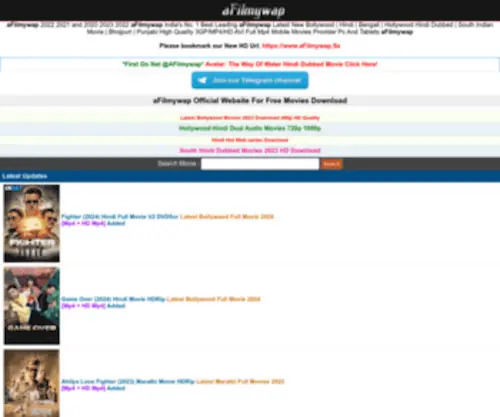 Afilmywap.sx(Afilmywap malayalam movies download) Screenshot