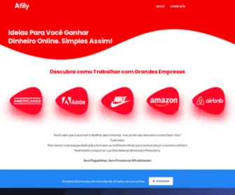 Afily.com.br(Sua Escola de Afiliados) Screenshot