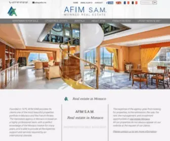 Afim.mc(Real estate Monaco by AFIM Real Estate Agent) Screenshot