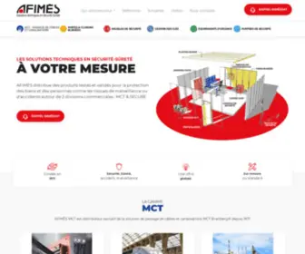 Afimes.com(Spécialiste En Technologies De Sécurité) Screenshot