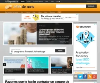 Afindemes.es(A Fin de Mes) Screenshot