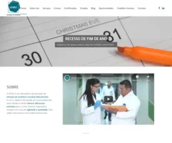 Afinkopolimeros.com.br(Análises e Ensaios Laboratoriais) Screenshot