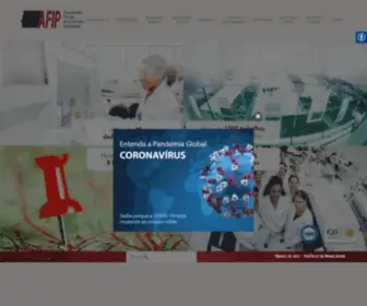 Afip.com.br(A AFIP – Associação Fundo de Incentivo à Pesquisa) Screenshot
