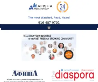 Afishamedia.com(#1 Ethno Community Outreach Agency in California and USA) Screenshot