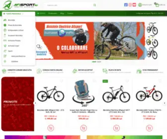 Afisport.ro(Biciclete si accesorii bicicleta intr) Screenshot