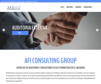 Afisv.com(El Salvador Firma de Auditoria) Screenshot