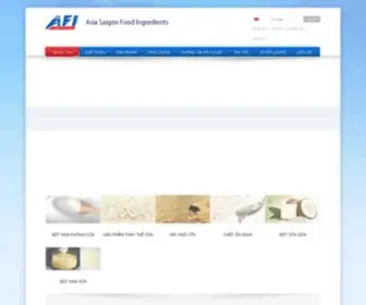 Afi.vn(ASIA SAIGON FOOD INGREDIENTS JSC) Screenshot