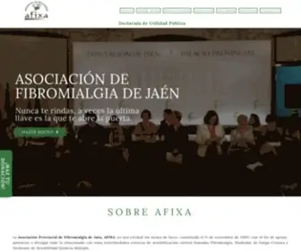 Afixa.org(Asociación de Fibromialgia de Jaén) Screenshot