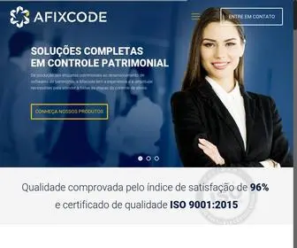 Afixcode.com.br(Soluções Completas em Controle Patrimonial) Screenshot