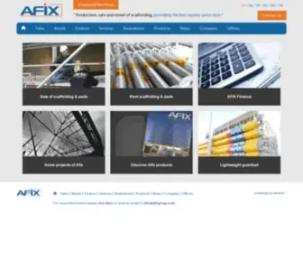 Afixgroup.com(AFIX Group) Screenshot