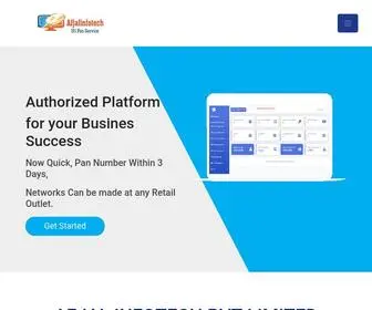 Afjalinfotech.com(AFJAL INFOTECH FINSERV PRIVATE LIMITED) Screenshot