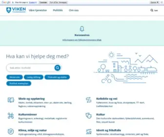 AFK.no(Viken fylkeskommune) Screenshot