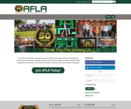 Afla.org(Afla) Screenshot