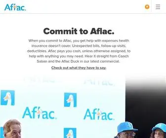 Aflac.com(America’s Most Recognized Supplemental Insurance Company) Screenshot