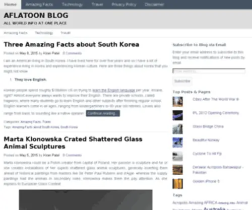 Aflatoonblog.com(AFLATOON BLOG AFLATOON BLOG) Screenshot