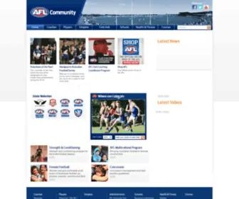 Aflcommunityclub.com.au(AFL Community) Screenshot