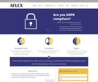 Aflex.com(Fully managed end) Screenshot