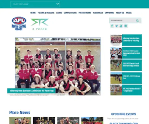 Aflhuntercentralcoast.com.au(Aflhuntercentralcoast) Screenshot