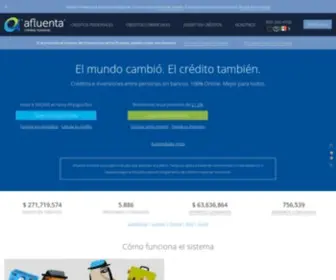 Afluenta.mx(Afluenta®) Screenshot