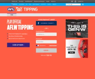 Aflwtipping.afl(Aflwtipping) Screenshot