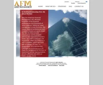 AFM-Invest.com(American Financial Management) Screenshot