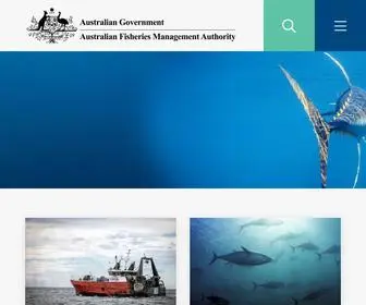 Afma.gov.au(Australian Fisheries Management Authority) Screenshot