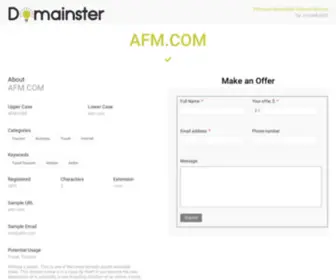 AFM.com(Check out our sponsor) Screenshot