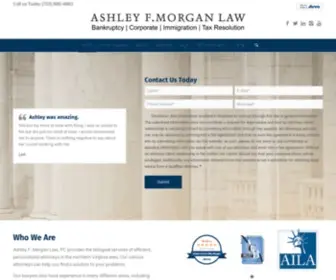 Afmorganlaw.com(Ashley F) Screenshot