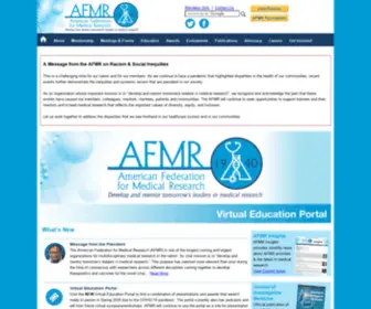 AFMR.org(American Federation for Medical Research) Screenshot
